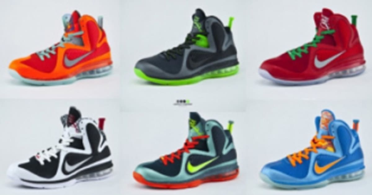 Poll What Was Your Favorite Nike LeBron 9 Colorway
