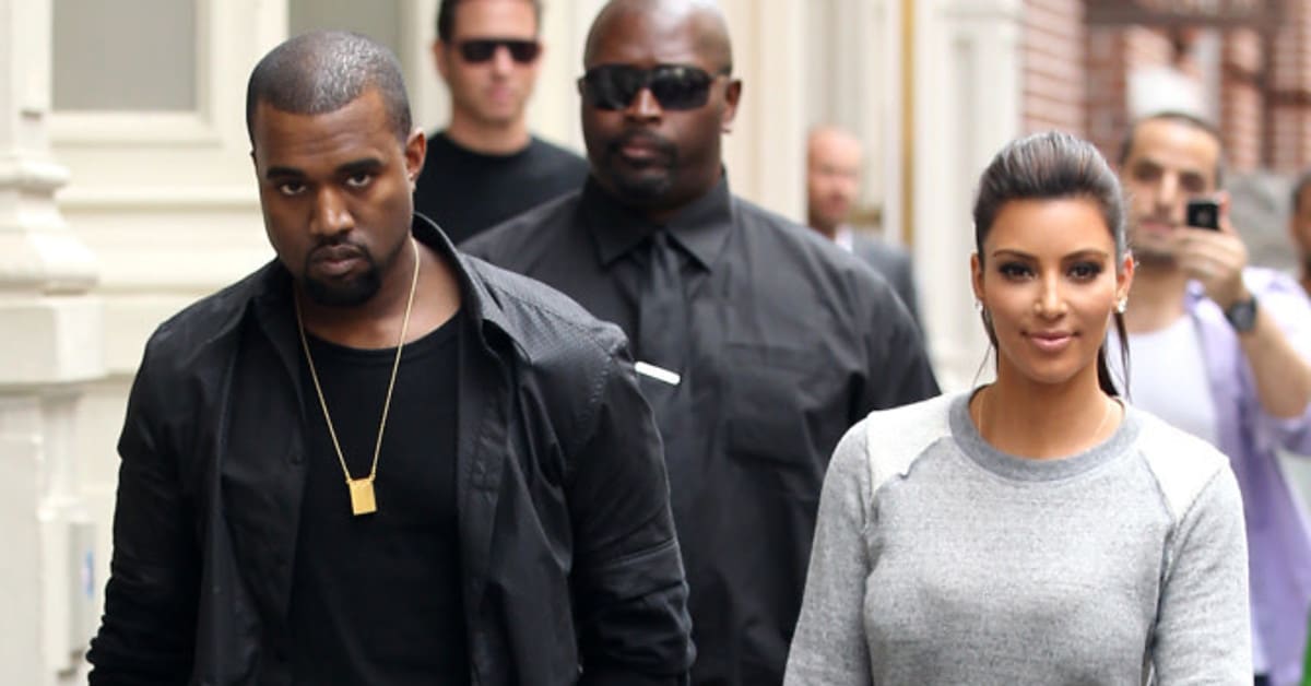 SoleWatch Kanye Kicks It With Kim in the Cement Air J