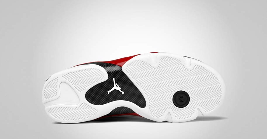 Air Jordan Retro 14 - White/Varsity Red-Black - Official