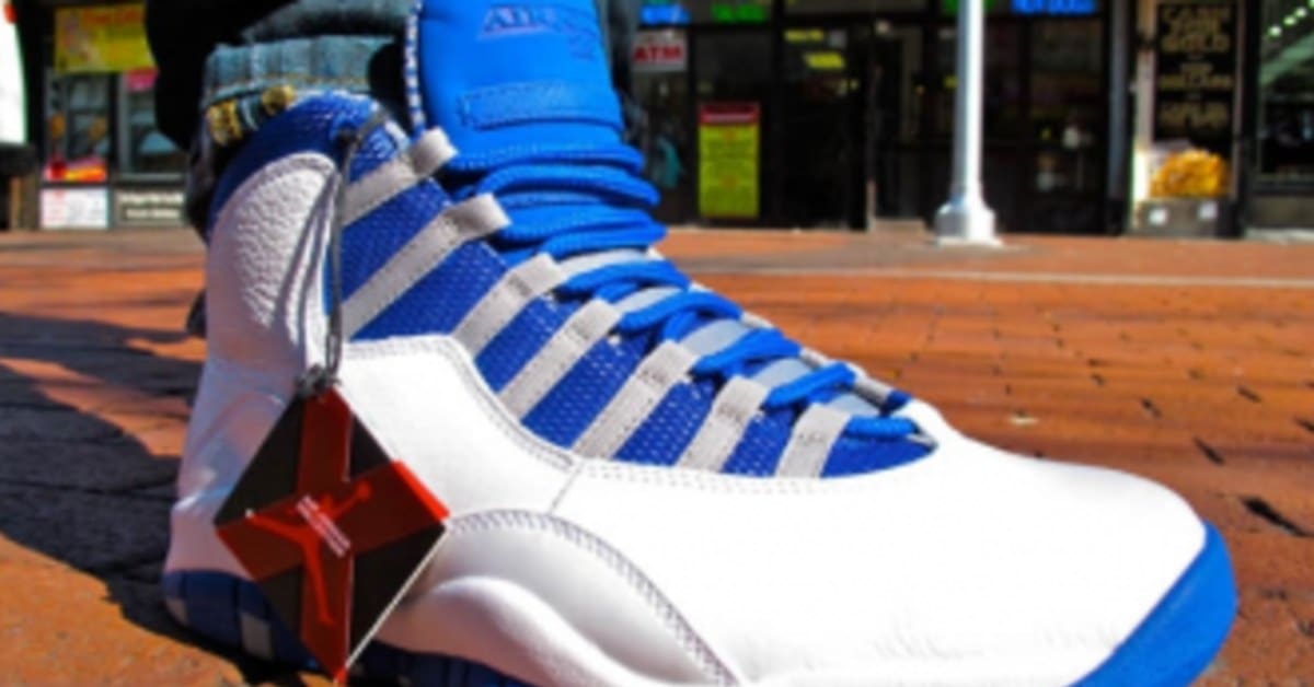 Air Jordan Retro 10 - White/Old Royal-Stealth