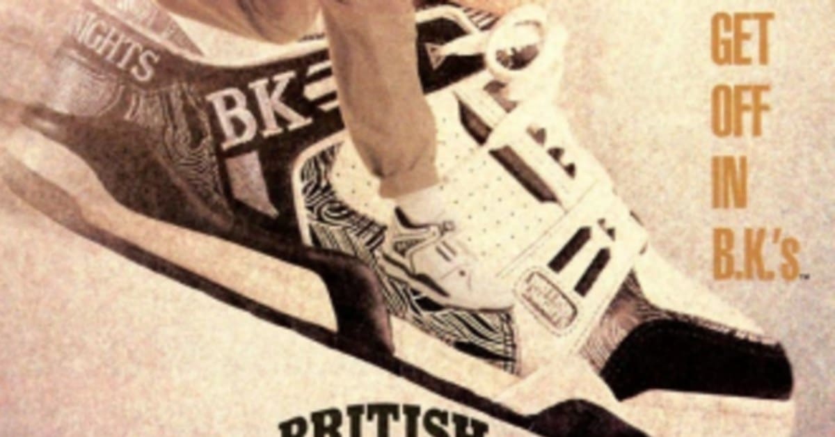 VINTAGE BK - BRITISH KNIGHTS Low Top Art Print Slip Ons british knights shoes - TikTok Shop main image 2