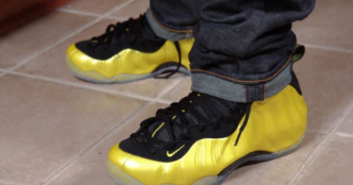 Nike Air Foamposite One Electrolime Golden State