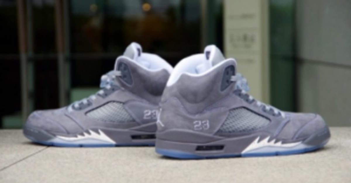 Grey retro 5 best sale