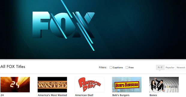 Streaming Fox Shows Restricted to Pay TV Subscribers