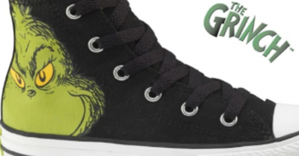 The grinch converse top