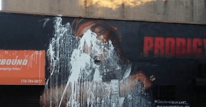 Prodigy Mural in Queens Defaced After Less Than 24 Hours (UPDATE)