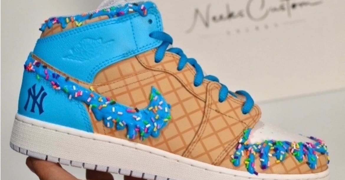 Customizer Turns Kid's Drawing Into Actual Air Jordan 1s for Christmas