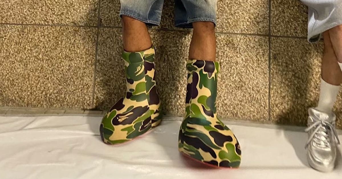 Bape boots discount