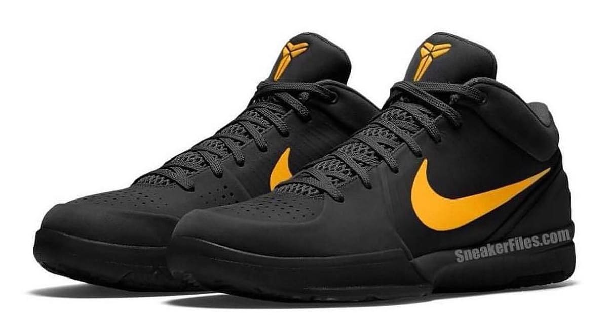 Black Gold Nike Kobe 4 Rumored to Drop in December