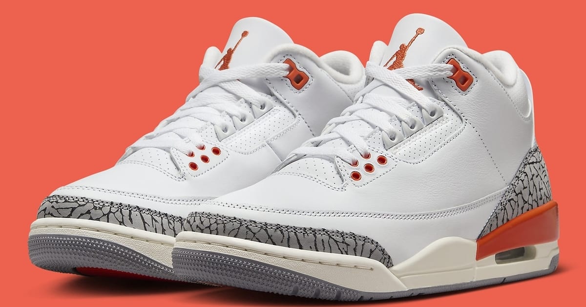 Air Jordan 3 Women s Georgia Peach Release Date CK9246