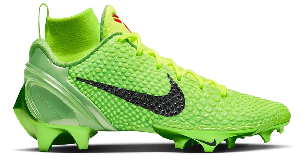 Nike Kobe 6 Cleat Grinch Release Date HQ1644 300