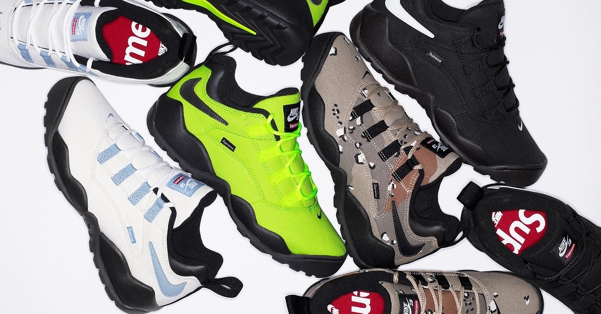 Latest supreme shoes cheap