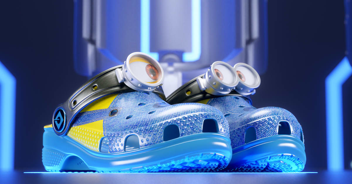 Crocs do minions top