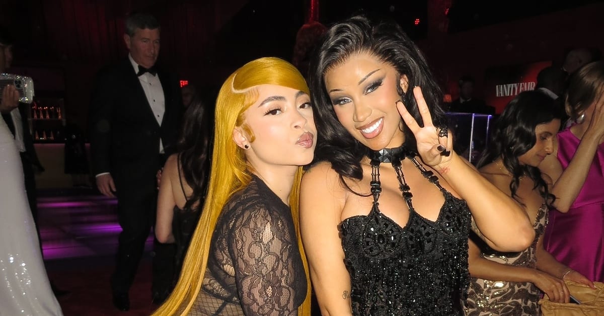 Ice Spice Posts Photos With Cardi B Celebrating Their Dominican Roots ...