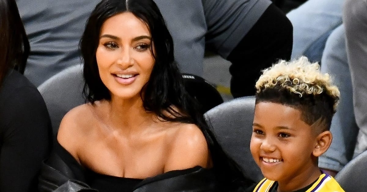 Kim Kardashian Flips Off Paparazzi Months After Son Was Spotted Doing Same Thing