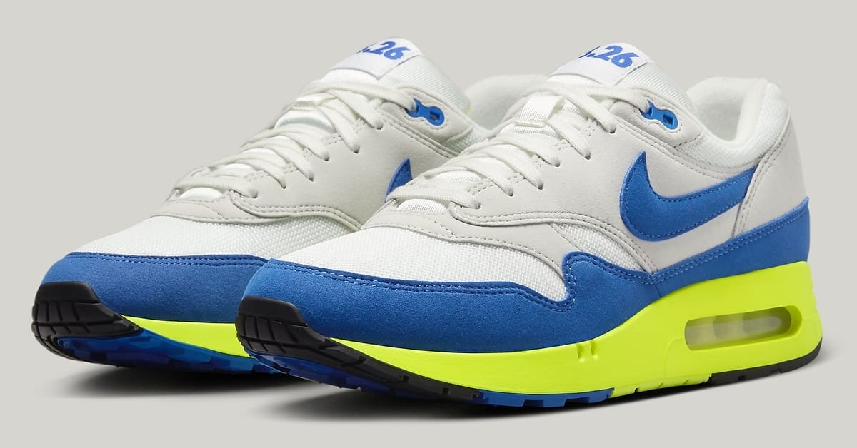Nike Air Max 1 86 Royal Volt Release Date Air Max Day March 2024 HF2903 100
