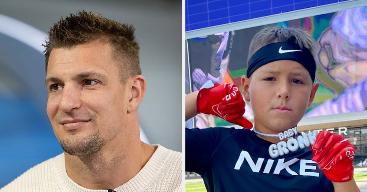 Rob Gronkowski Comments on Viral Baby Gronk