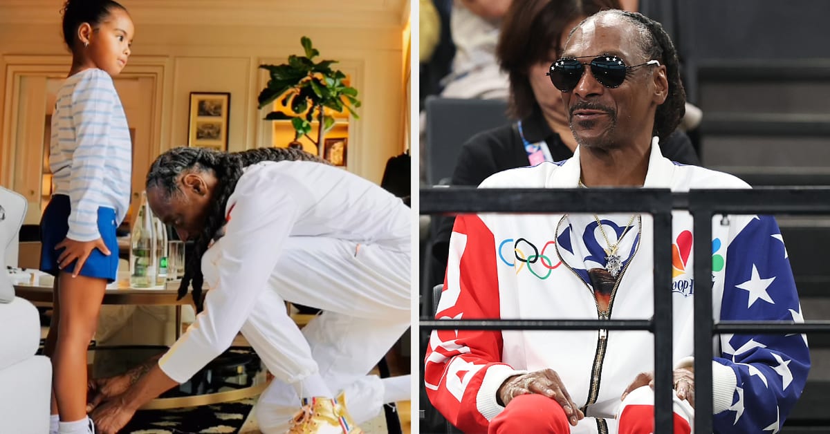 Snoop Dogg Embraces ‘Grandpa Duties’ at Olympics, Shares Image of Him