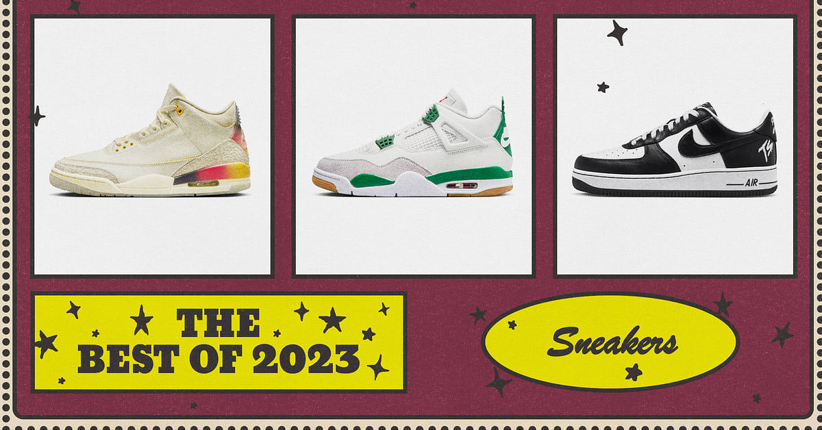 Best Sneakers of 2023 Travis Scott x Air Jordan 1 Low Nike Kobe 6 Reverse Grinch More