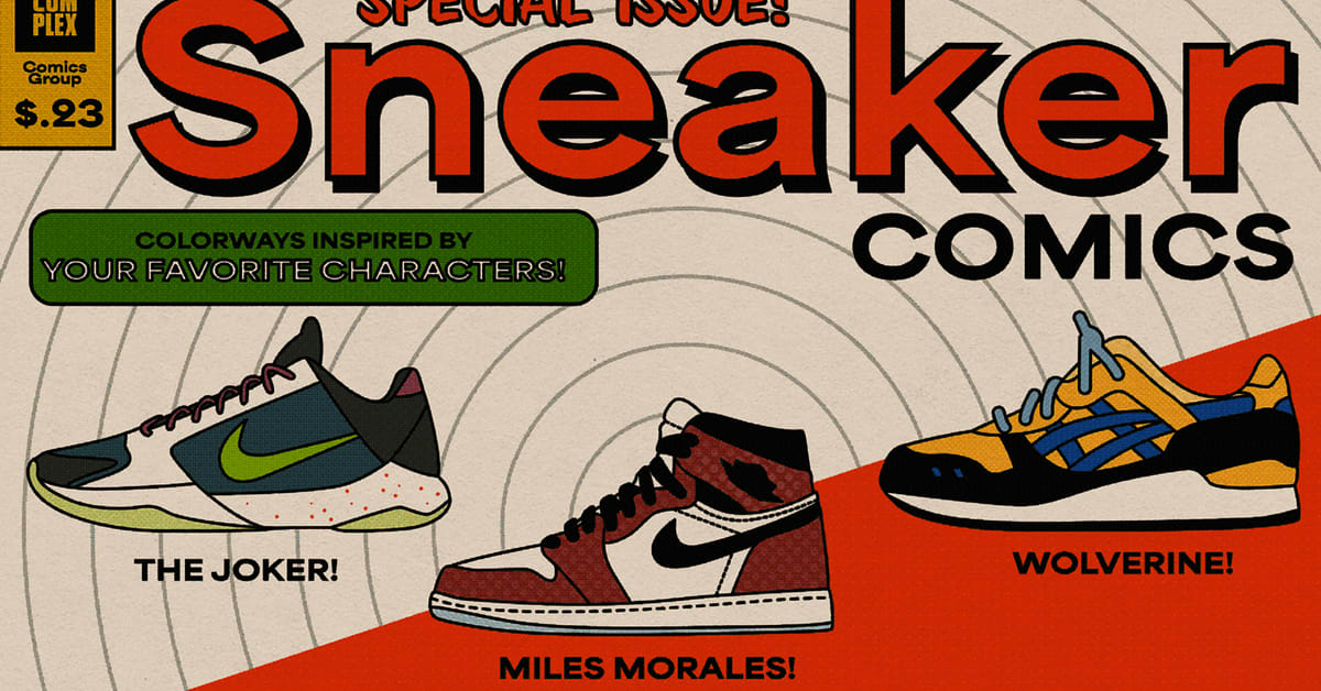 Top 10 Superhero Sneakers Of All Time Ranked
