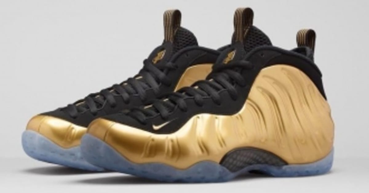 Nike Changed the Metallic Gold Foamposite Release Date Again