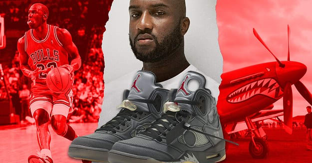 The Off White x Air Jordan V Isn t Just a Hyped Sneaker Collab It s a History Lesson
