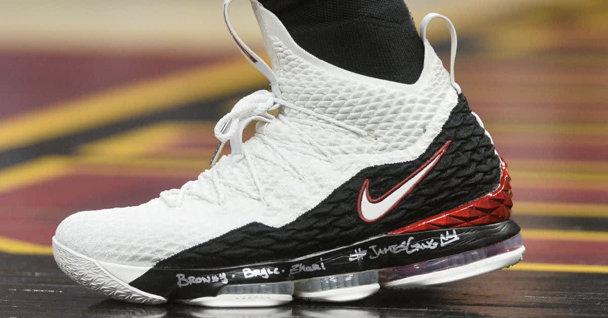 SoleWatch LeBron James Debuts LeBron 15 Inspired by His First Sneaker