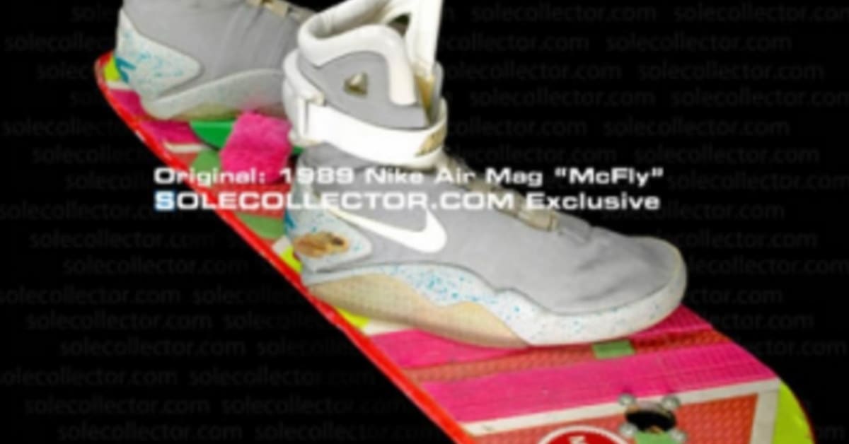 Nike Air Mag McFly Exclusive Original 1989 Pair Hover Board