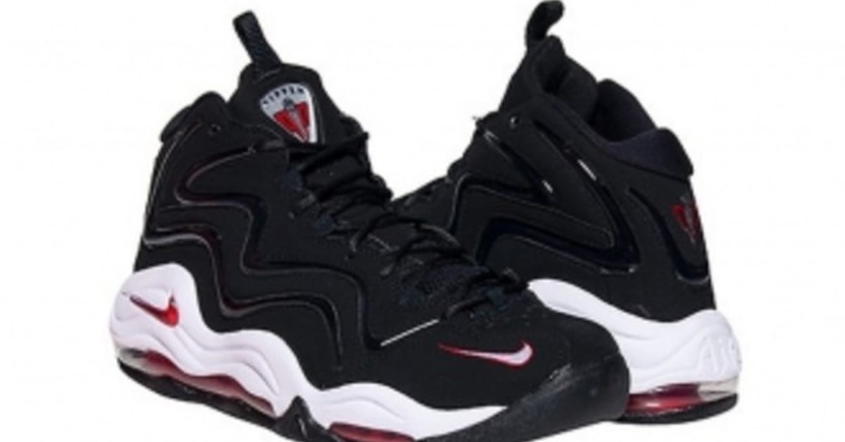 Air pippen 1 black red top