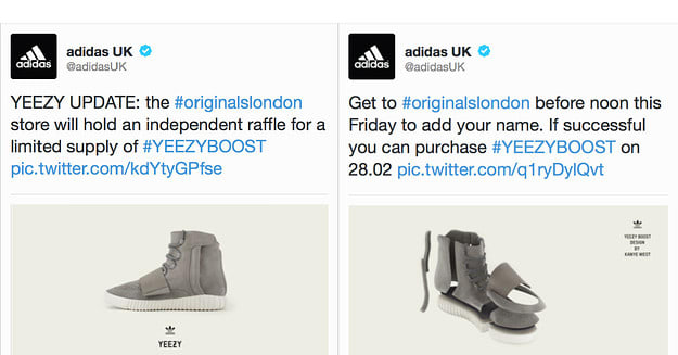 London's Adidas Originals Store is Having a Raffle to see Who's Copping the Yeezy Boost This Weekend