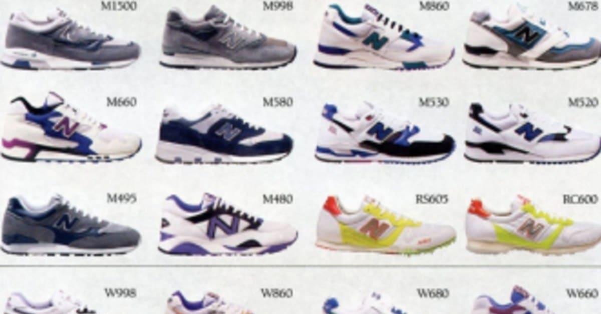 Vintage Ad New Balance Running 1993