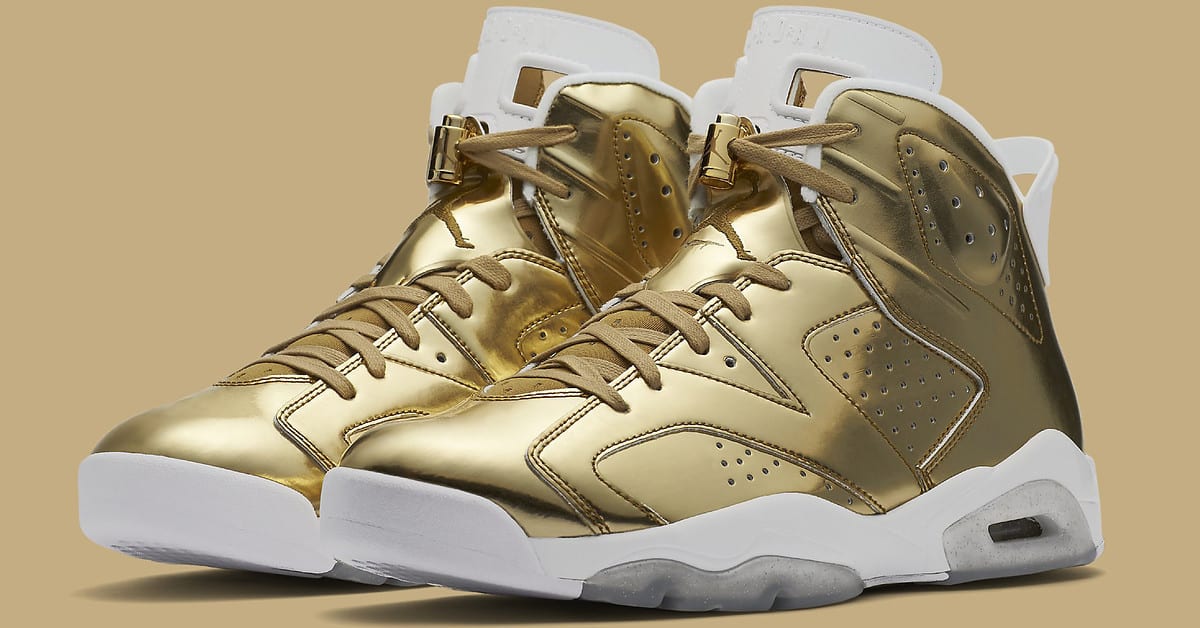 Gold Air Jordan 6s Release on Oct. 22 for 250