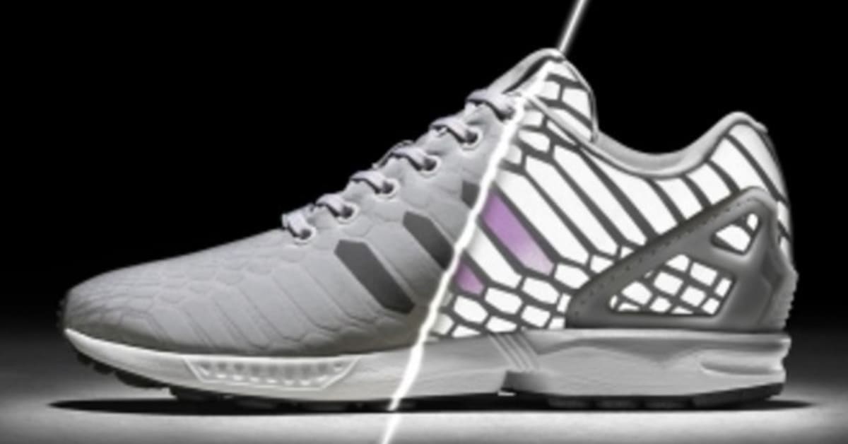 The Xeno adidas ZX Flux Turns Silver