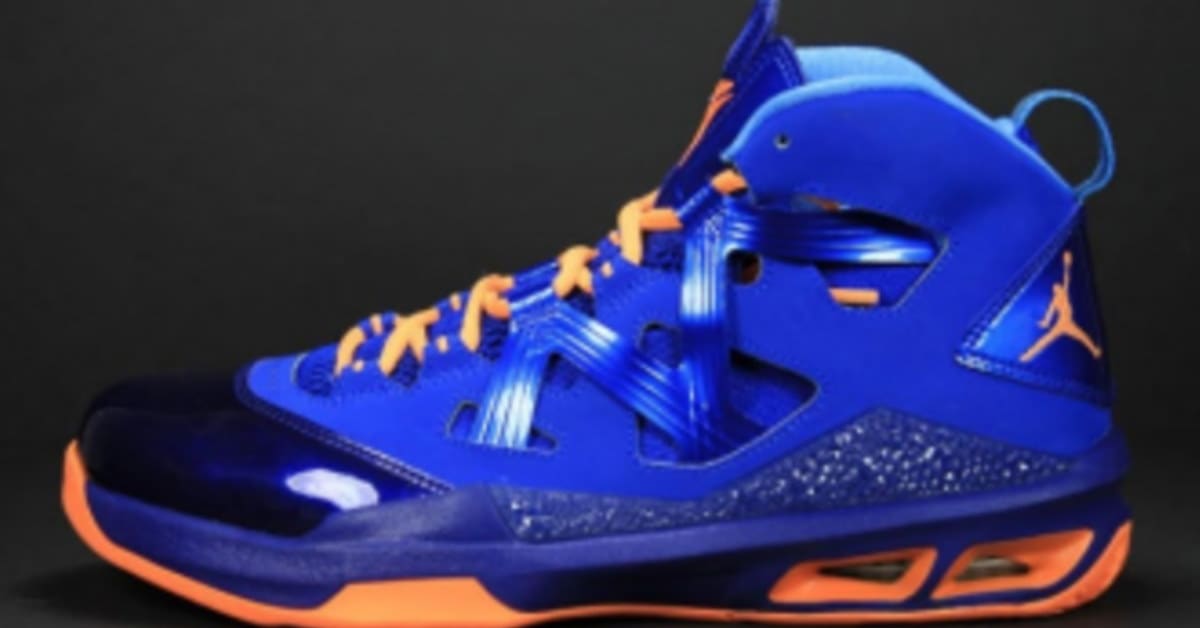 Jordan melo m9 blue and orange discount