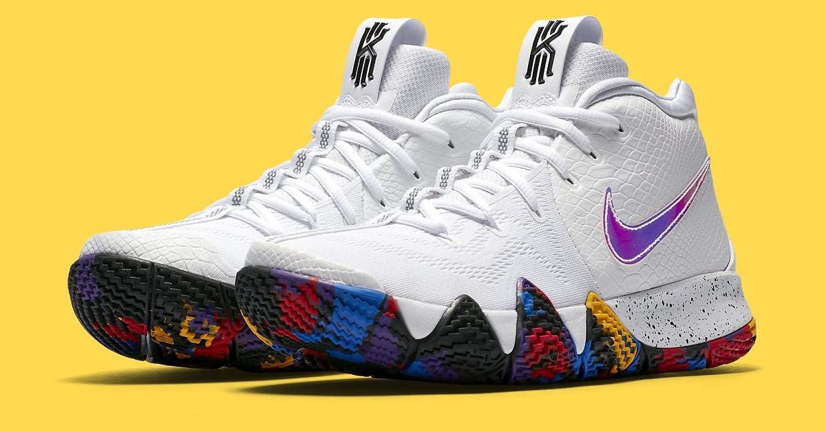 Cut the Net Down in These Kyrie 4s