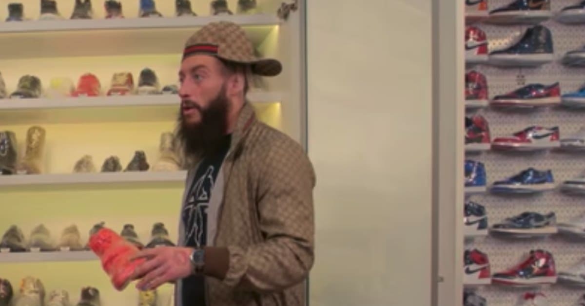 Watch the WWE s Enzo Amore Go Shopping for Wrestlemania Sneakers