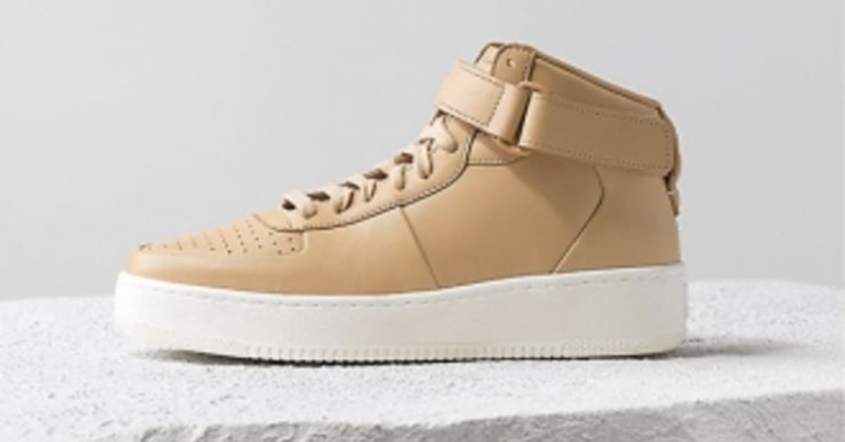 Celine s Air Force 1 Esque Calfskin High Tops Coming This Fall