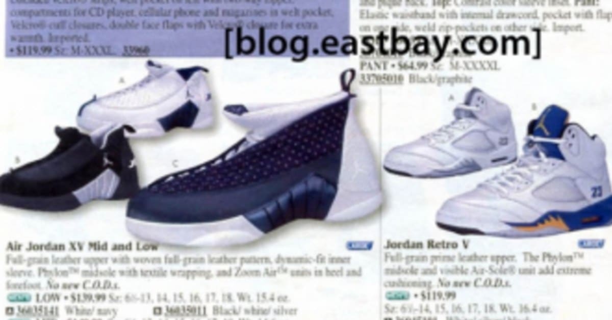 Eastbay Memory Lane // Jordan Brand Winter 2000 Page