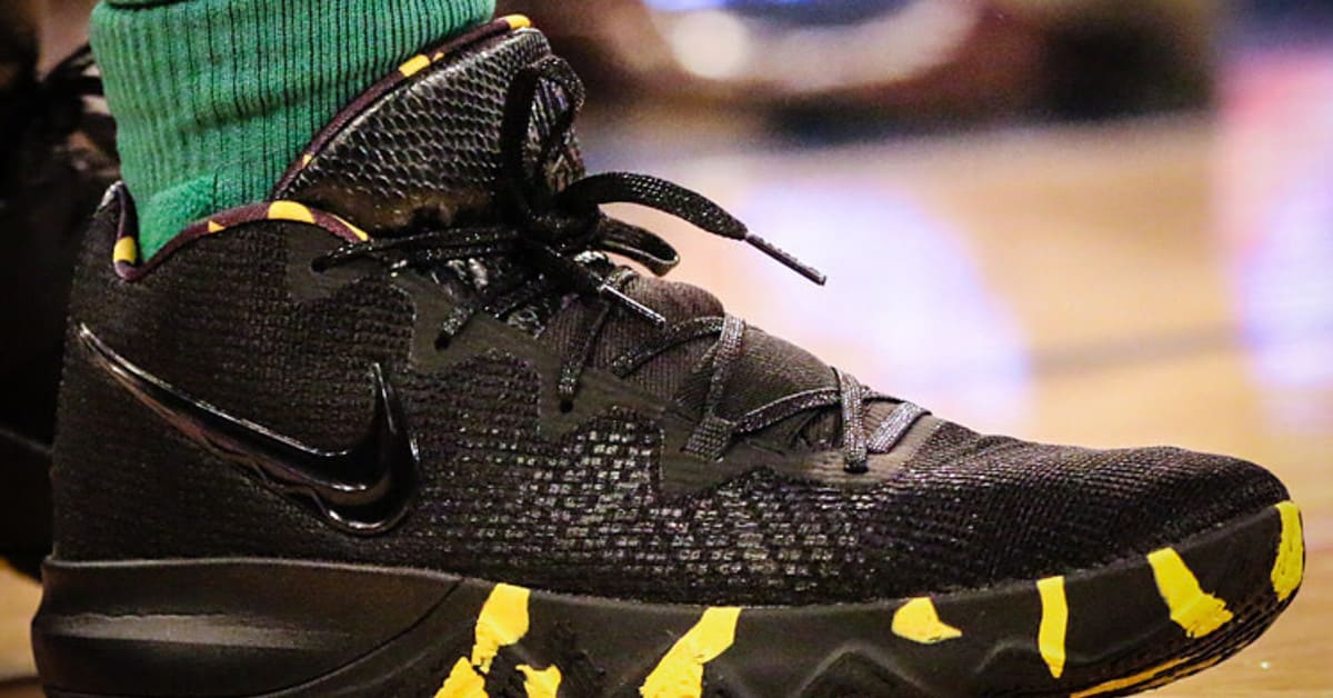 Kyrie irving shoes yellow and black best sale