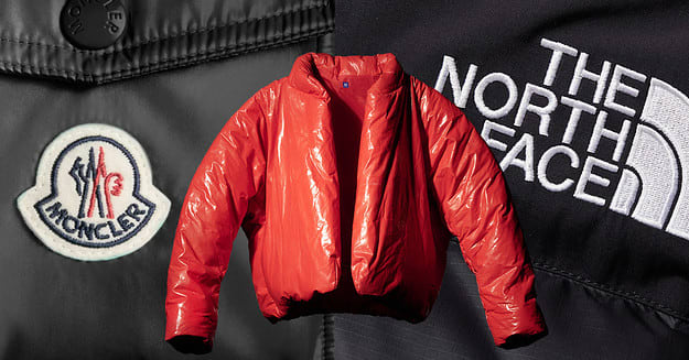 Moncler vs north face online