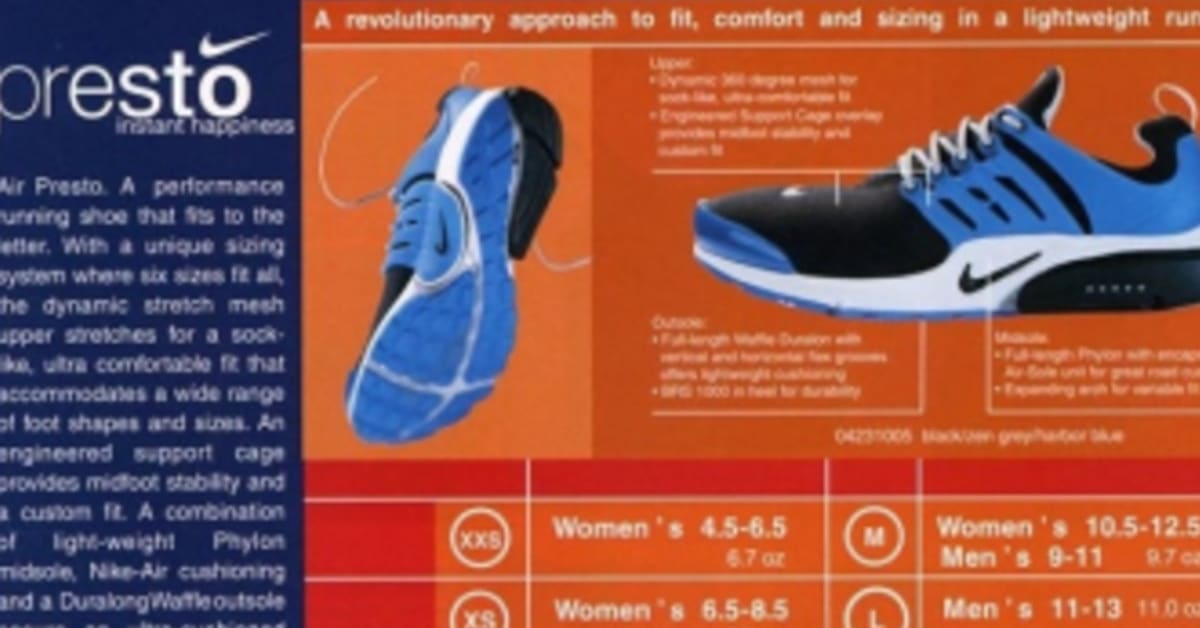 Eastbay nike presto deals