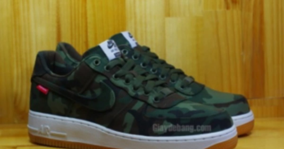 Supreme x Nike Air Force 1 Low 30th Anniversary Camo
