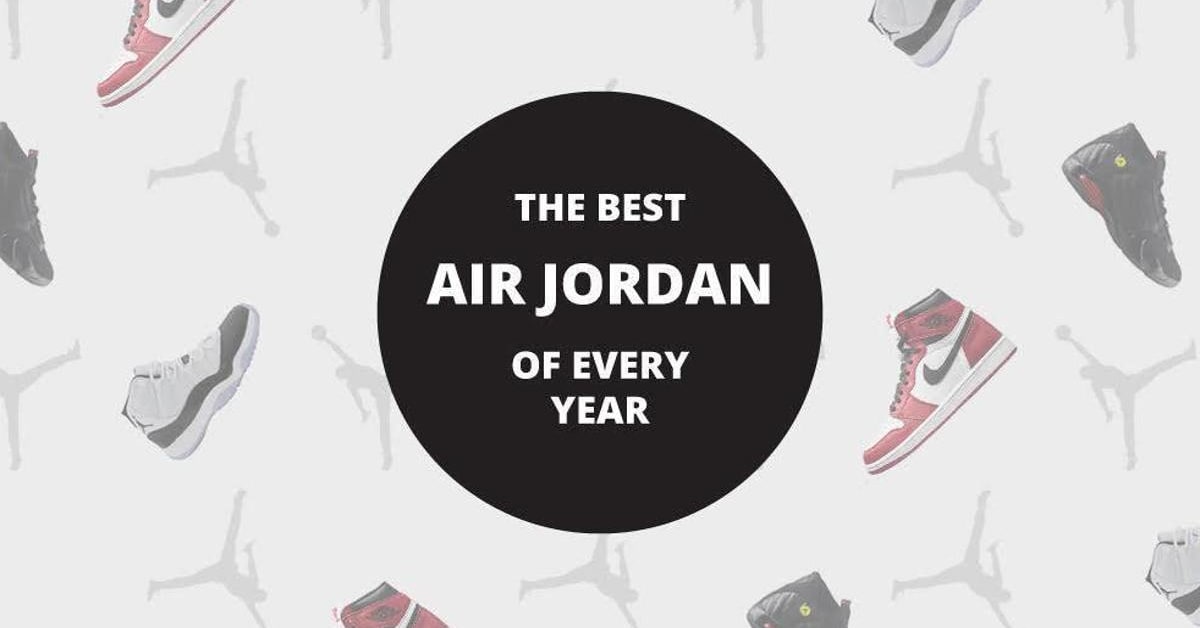 Every year of jordans sale