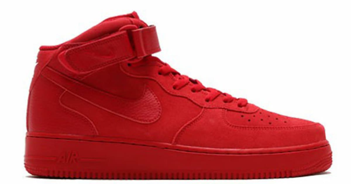 All Red Air Force 1s Are Happening