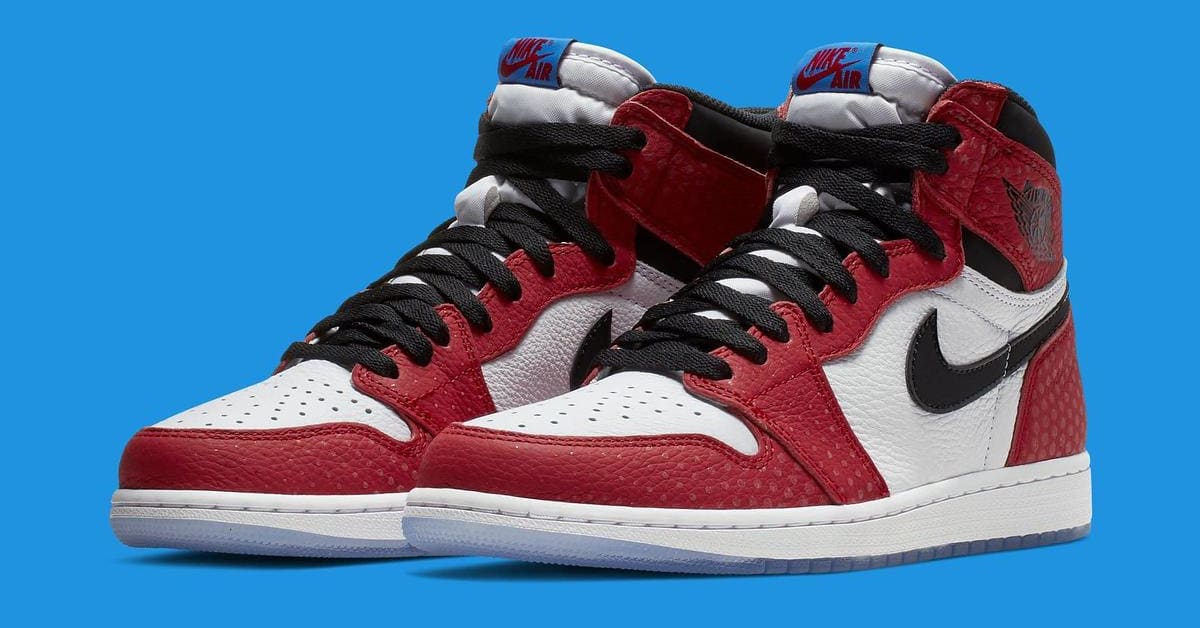 Air force 1 origin story spiderman top