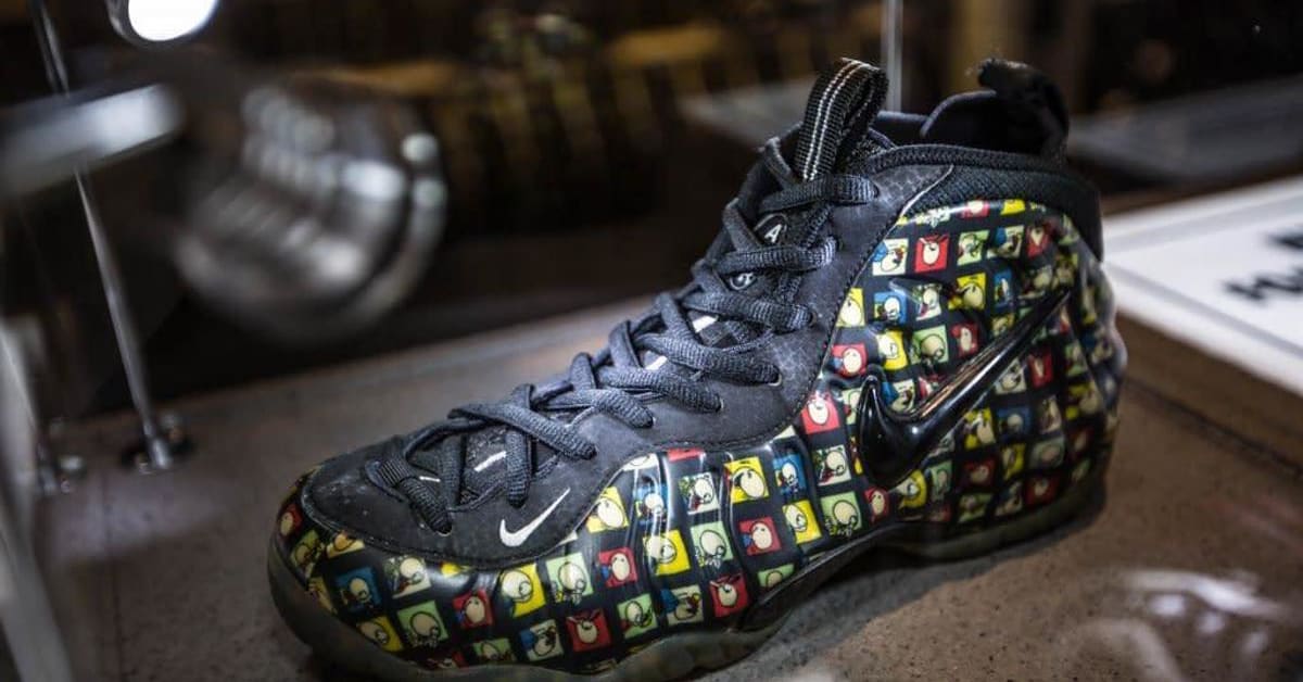 World s Most Rare Nike Foamposite Sneakers on Display at Shanghai Exhibition