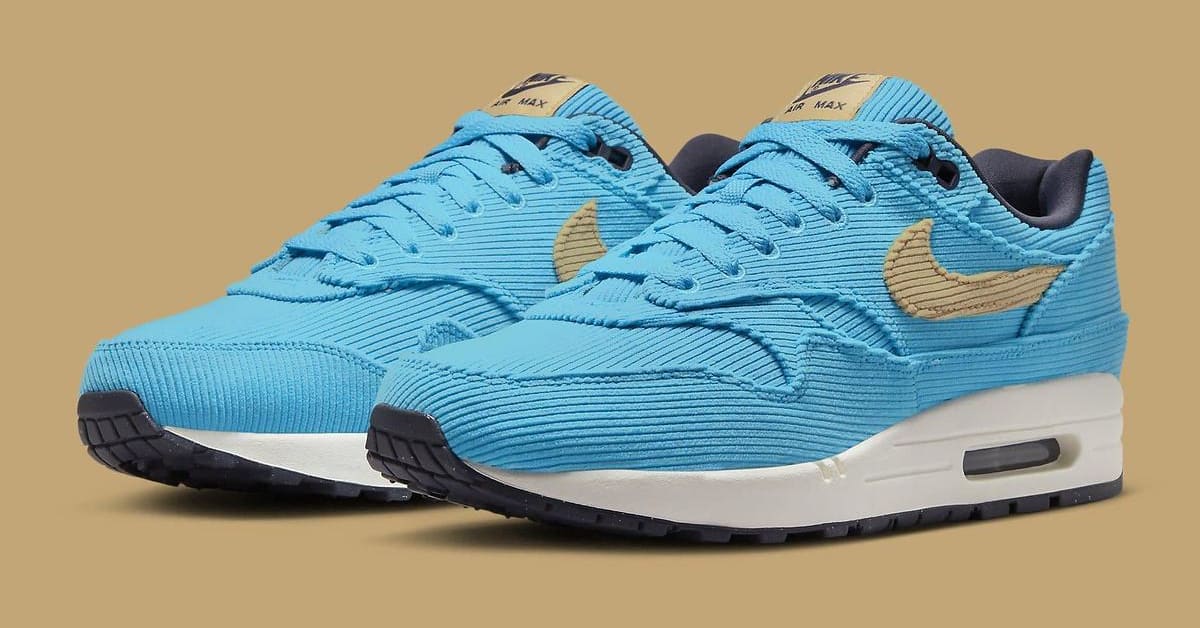 This Corduroy Nike Air Max 1 Arrives Next Week