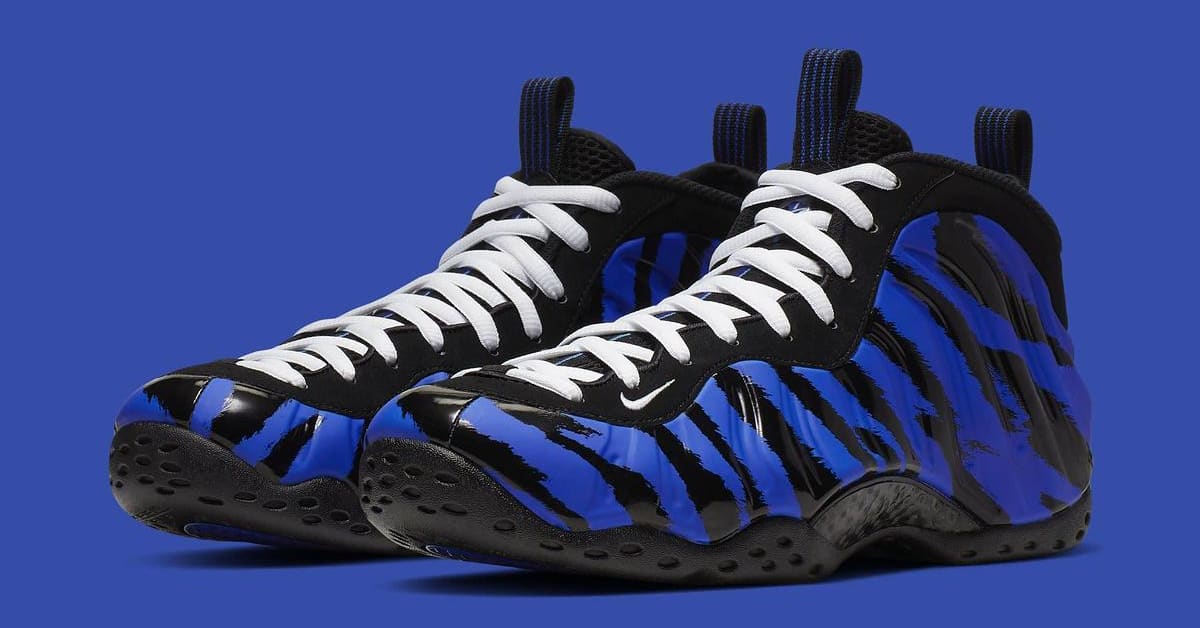 Foamposite tiger stripes clearance