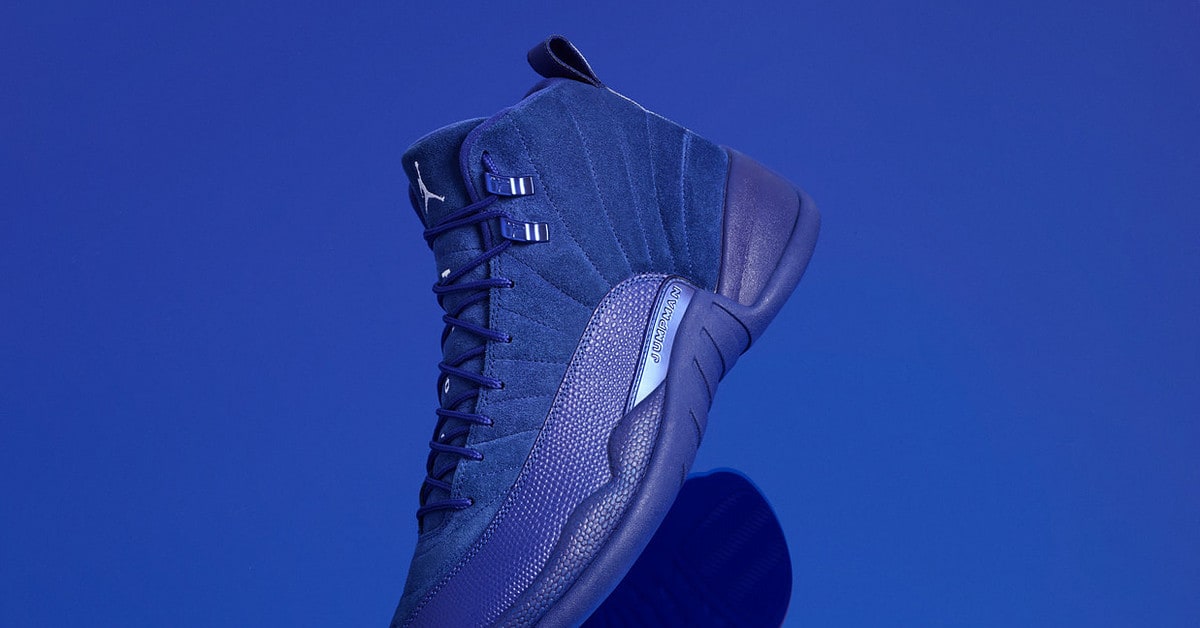 Blue Suede Air Jordan 12s Release This Week