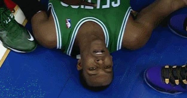 Now Introducing the Rajon Rondo Needs to Be Revived Back to Life Flop (GIF)